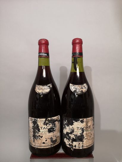 2 magnums La TÂCHE Grand cru - Domaine de...