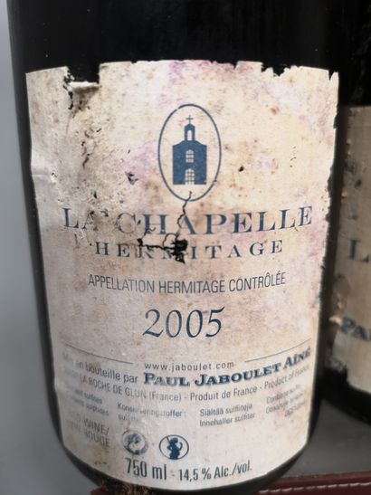 6 bouteilles HERMITAGE 