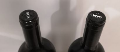 2 bouteilles GAJA LANGHE 
