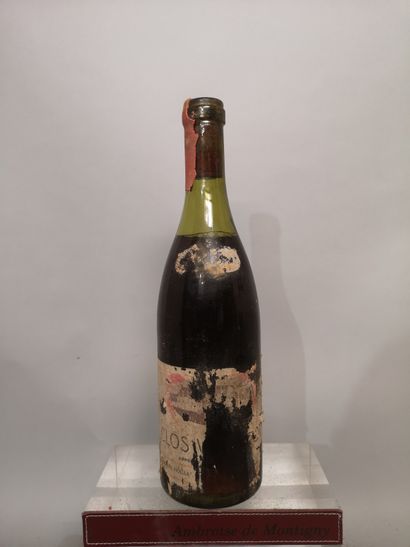 1 bouteille CLOS de VOUGEOT Grand cru - Charles...