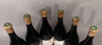 6 bouteilles M. CHAPOUTIER CÔTE RÔTIE La...