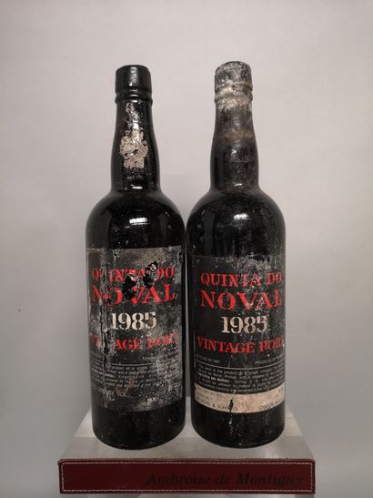 2 bouteilles PORTO QUINTA do NOVAL Vintage...