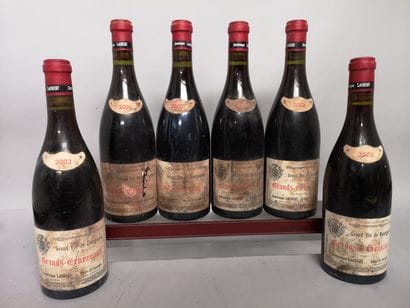 6 bouteilles GRANDS ECHEZEAUX Grand cru -...