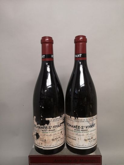 2 bouteilles ROMANEE SAINT VIVANT Grand cru...