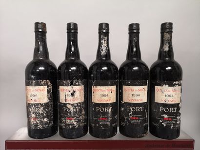 5 bouteilles PORTO QUINTA do NOVAL Vintage...