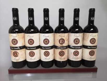 6 bouteilles BAROLO Ornato - Pio CESARE -...