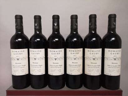 6 bouteilles Domaine GAUBY 