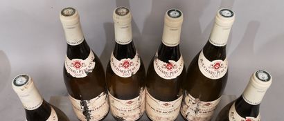 6 bouteilles CHEVALIER MONTRACHET Grand cru...