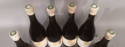 6 bouteilles M. CHAPOUTIER ERMITAGE Le Pavillon...