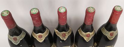 5 bouteilles CORTON Grand cru 