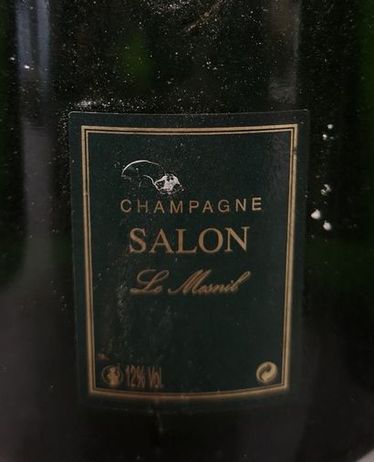 5 bouteilles CHAMPAGNE SALON 