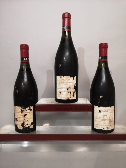 3 bouteilles La TÂCHE Grand cru - Domaine...