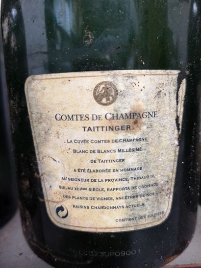 3 bouteilles CHAMPAGNE TAITTINGER 