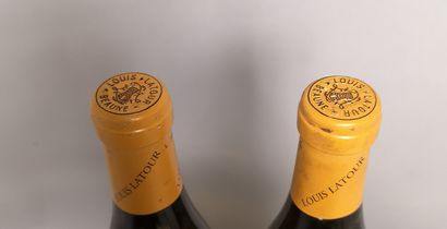 2 bouteilles CHEVALIER MONTRACHET Grand cru...