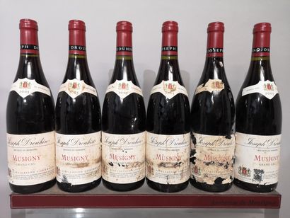 6 bouteilles MUSIGNY Grand cru - Joseph DROUHIN...