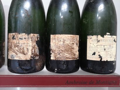 6 bouteilles CHAMPAGNE BOLLINGER Grande année...