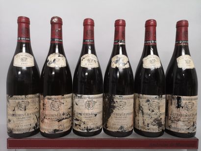 6 bouteilles LATRICIERES CHAMBERTIN Grand...
