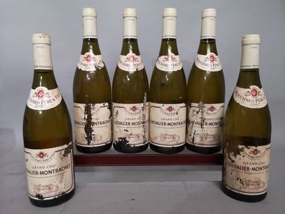 6 bouteilles CHEVALIER MONTRACHET Grand cru...