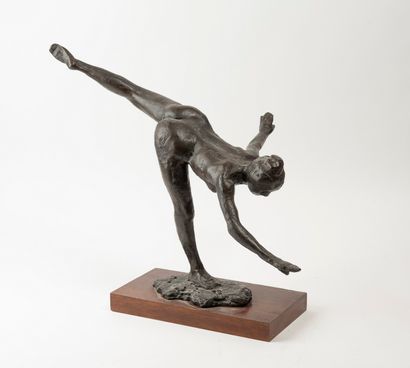DEGAS ( d'apres)
la grande arabesque, 1880-1890
Resine...