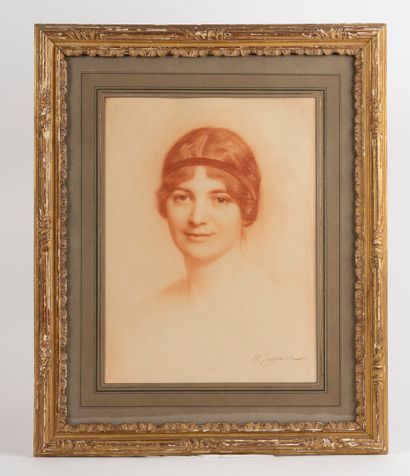 Portrait de femme
Note au dos : 
