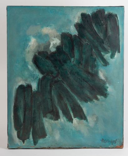 Abstraction bleue
R.HELLEMAN 
Huile sur toile
60...