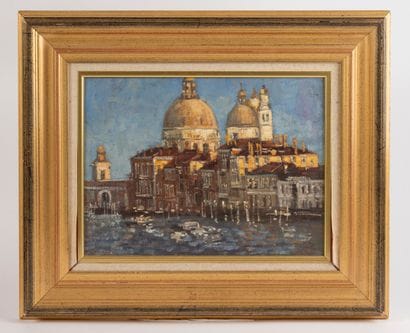 Vue de Venise 
Toile 
30 x 40 cm