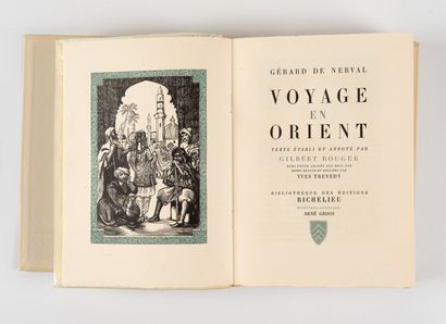 NERVAL (Gérard de). 
Voyage en Orient.
Paris,...