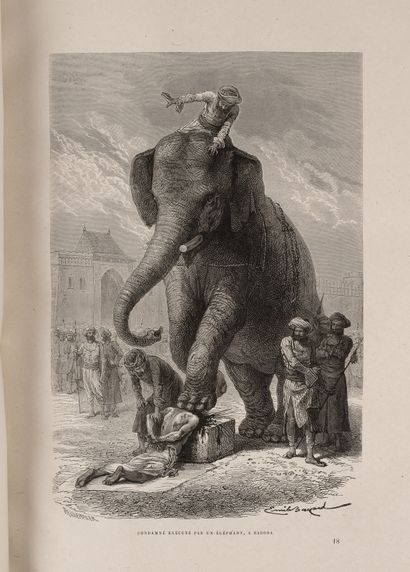 ROUSSELET (Louis).
L'Inde des Rajhas. Voyage...