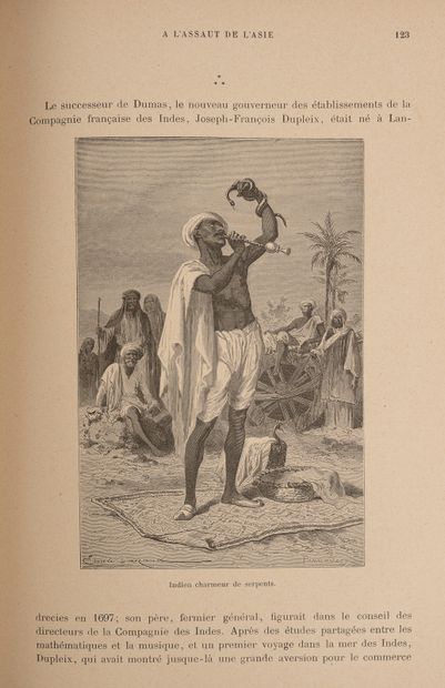 SAINT-YVES. 
À l'assaut de l'Asie.
Tours,...