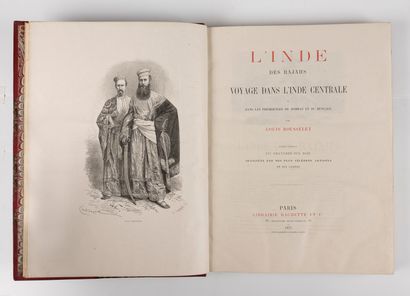 ROUSSELET (Louis).
L'Inde des Rajhas. Voyage...
