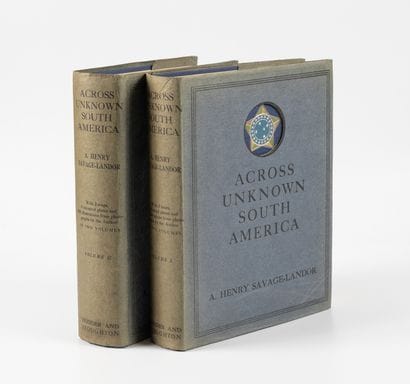 SAVAGE-LANDOR (Henry). 
Across unknown South...