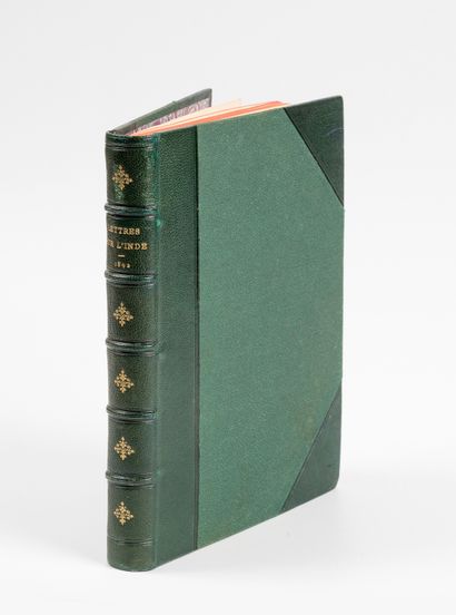 PONCINS (Edmond de). 
Copie des lettres d'Edmond...