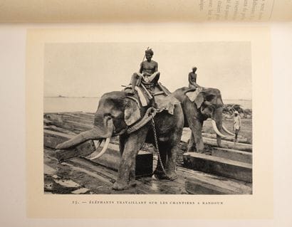 STURDZA (Prince Grégoire). 
En Birmanie....