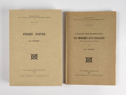 MALLERET (Louis). 
Pierre Poivre.
Paris,...