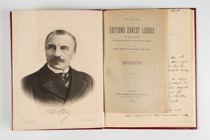 PAVIE (Auguste). —
Ensemble de 6 lettres...
