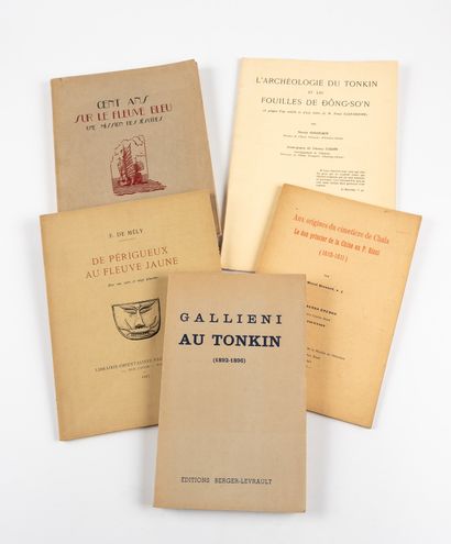 TONKIN. — 
Gallieni au Tonkin (1892-1896).
Paris,...