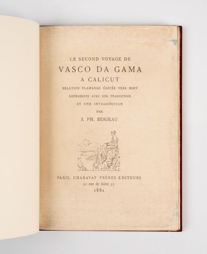VASCO de GAMA. 
Le second voyage de Vasco...