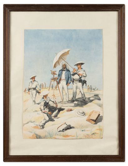 ROLLET DE L'ISLE (Charles Maurice).
L'ingénieur...