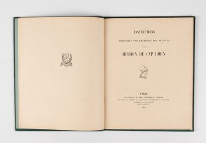 CAP HORN. - 
Instructions prepared by the...