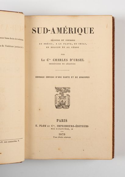 URSEL (Count Charles d').
South America....