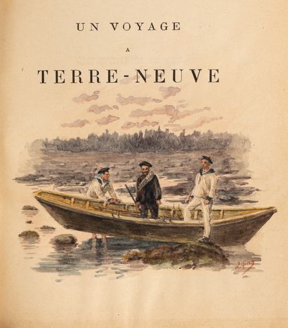 THOULET (J.).
A trip to Newfoundland.
Paris,...