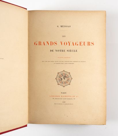 MIEISSAS (G.). 
The great travelers of our...