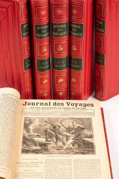 JOURNAL. - 
Journal des voyages, et des aventures...