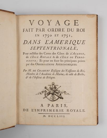 CHABERT (Joseph Bernard, Marquis de).
Voyage...