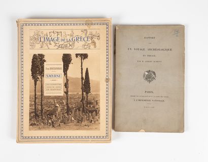 DUMONT (Albert). 
Report on an archaeological...