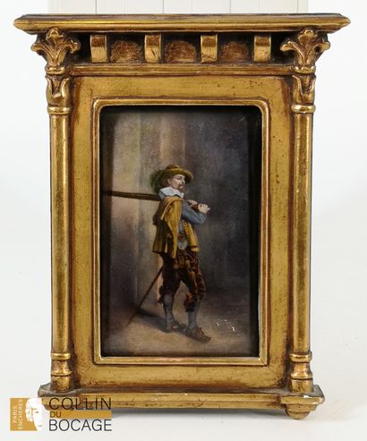 LIMOGES
Two enamelled copper plates
Of which...