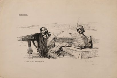 Jean-Louis FORAIN (1852-1931)
-3 a.m. press...