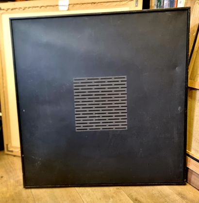 Maud PEAUIT (1926-2012)
black composition
canvas...