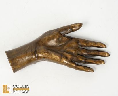 Bronze hand.