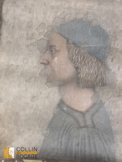 In the style of Renaissance frescoes
pair...